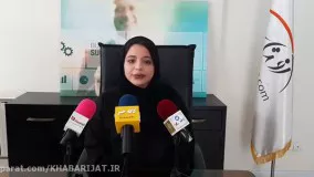 فاطمه عمیدی در جمع خبرنگاران