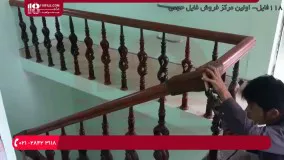 آموزش نصب ریل های منحنی چوبی