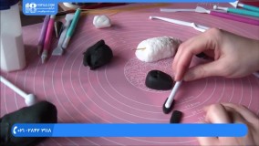 آموزش ساخت عروسک خمیری - آموزش ساخت بره ناقلا