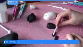 آموزش ساخت عروسک خمیری - آموزش ساخت بره ناقلا