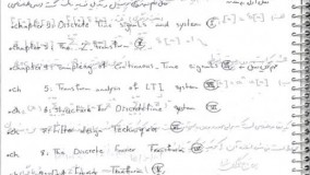 جزوه پردازش سیگنال های دیجیتال (DSP)