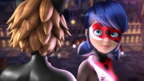 کشف هویت لیدی باگ کنار کت نوار !!! میراکلس لیدی باگ