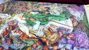 تابلو فرش مینیاتوری بوی پیراهن یوسف - دیجی دکوری