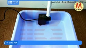 آموزش ساخت آبنما - ساخت آبنما رومیزی آسان با گلدان
