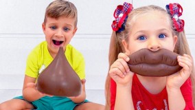 شکلات گرفتن برای انجام دادن کارهای خوب  | دیانا و روما