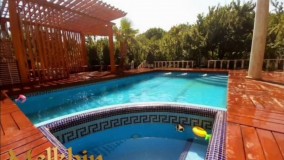 1340 متر باغ ویلای فاخر در شهریار دارای حدودا 120 متر بنای لوکس