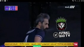 پخش آهنگ ساسی مانکن در بازی والیبال ایران و برزیل