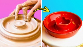 صنایع دستی سفالی جالب و زیبا