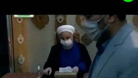 راهکار جالب  روحانی برای مخفی ماندن برگه رای‌ اش