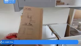 آموزش کابینت سازی - نصب کابینت گوشه آشپزخانه