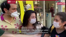 آموزش مکالمه زبان ترکی - برنامه مردم بعد از کرونا ویروس