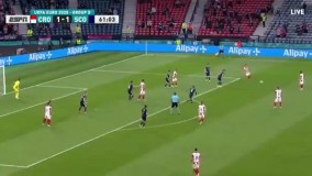 شلیک تماشایی مودریچ به قعر دروازه اسکاتلند