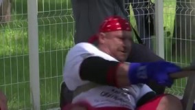 مردی که به تنهایی چرخ و فلک را چرخاند