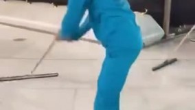 پرده خانه خدا غبارروبی شد