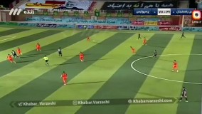 گل اول پرسپولیس به مس توسط مهدی عبدی