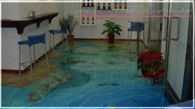 نصب کفپوش اپوکسی سه بعدی - نحوه ساخت رزین اپوکسی سه بعدی