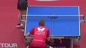 کسب امتیاز تماشایی در مسابقه پینگ‌پنگ