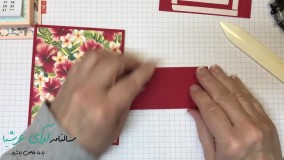 ساخت تقویم رومیزی یادداشت دار در منزل با آوای عرشیا