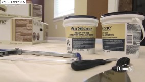 نصب سنگ آنتیک | آموزش مراحل نصب سنگ مصنوعی | مواد مورد نیاز