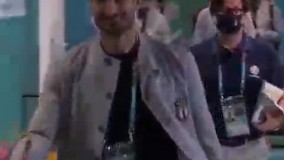 خوش و بش کیه‌ لینی و مگوایر پیش از فینال یورو ۲۰۲۰