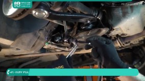 آموزش تعمیر جلوبندی خودرو | تعویض میل تعادل جلو