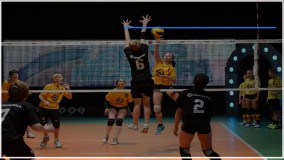 آموزش والیبال|ورزش والیبال|والیبال به کودکان ( اجرای ضربه ی اسپک )