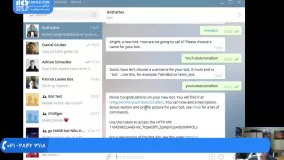 آموزش ساخت ربات تلگرام / نحوه گرفتن توکن ربات تلگرام