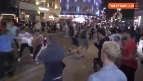 درگیری های شدید در لندن پس از فینال یورو