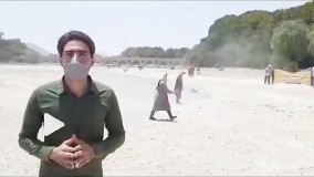 گزارش خبرنگار باشگاه خبرنگاران جوان از جاری شدن آب در زاینده رود بعد از ۱۳ ماه