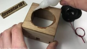 آموزش کاردستی های هنری _ ساخت باند صوتی خانگی