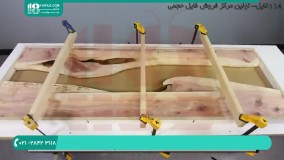 نقاشی با رزین اپوکسی|نقاشی با رزین|نقاشی آبستره(نقاشی آبستره گل تکنیک پیورینگ)