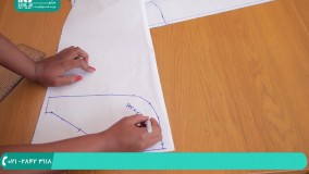 آموزش خیاطی |دوختنی |خیاطی با الگو (دوخت جیب پاکتی کت)