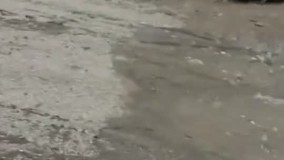 لحظات دلهره آور از ورود سیلاب به بردسیر کرمان