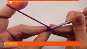 آموزش بافت شخصیت های کارتونی|آموزش عروسک بافی(بافت عروسک بابانوئل)