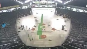 تصاویری از استادیوم چندمنظوره ساپوروی ژاپن