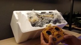 جعبه گشایی کامیون کنترلی راه سازی Huina 1573 | ایستگاه پرواز