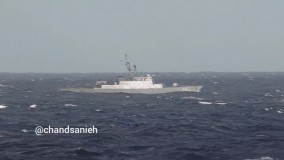 حضور ناوگروه نیروی دریایی ارتش در اقیانوس اطلس