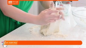 آموزش شیرینی پزی :: کیک پزی :: تهیه انواع شیرینی :: پخت ناپلئونی به روش بازار