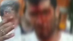 ضرب و شتم دستفروش توسط ماموران سد معبر