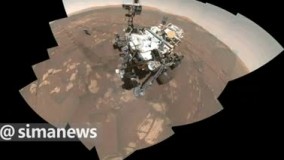 سلفی جالب و تاریخی دو دوست مریخ‌نورد !