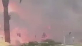 آتش‌ سوزی مهیب در جنگل‌های شهر آنتالیا