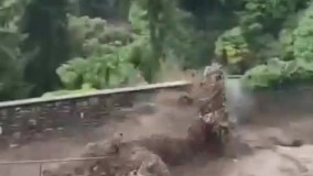 ویدئویی از سیل هولناک در شمال ایتالیا