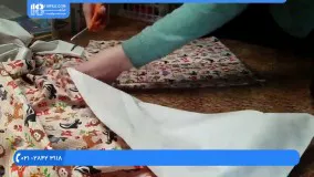 آموزش دوخت سیسمونی نوزاد _ دوخت شورت کودکانه