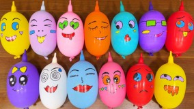 مخلوط کردن اسلایم های رنگی / آموزش ساخت اسلایم