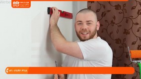 آموزش نصب کاغذ دیواری | آموزش نصب استیکر ( کاغذ دیواری طرح دار )