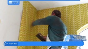 آموزش نصب کاغذ دیواری | آموزش نصب استیکر ( نحوه جداسازی کاغذ دیواری )