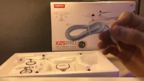 جعبه گشایی کوادکوپتر syma X25 pro | ایستگاه پرواز