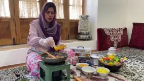 طرزتهیه دلمه فلفل دلمه ای خوشمزه در خونه مادربزرگ ، آموزش آشپزی ایرانی