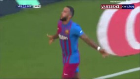 گل تماشایی ممفیس دپای مقابل اشتوتگارت