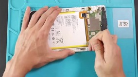 آموزش تعویض باتری تبلت سامسونگ A8 2019